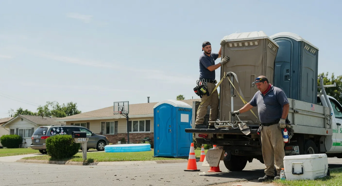 Porta Potty Rental in Racine, OH near me