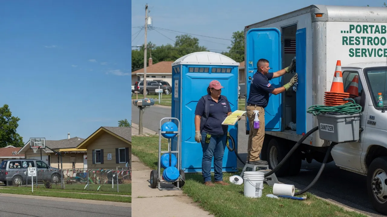 Portable Toilet Rental in Racine, OH near me